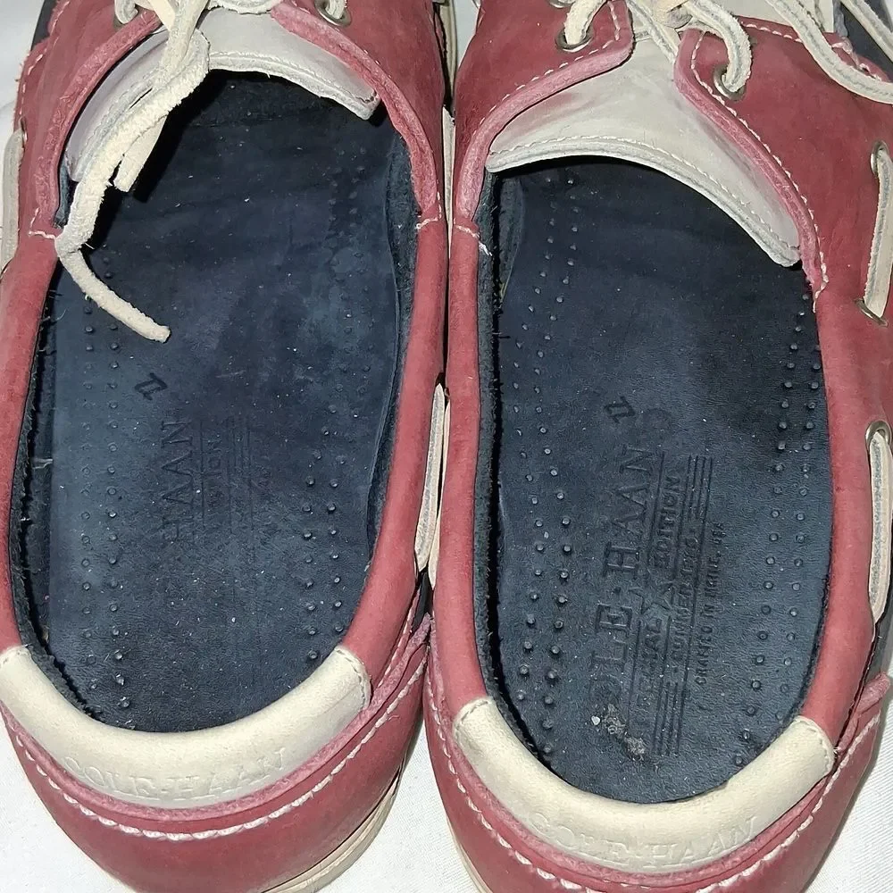 COLE HANN MEN BOAT SHOES IN BOX FTL-0-080
